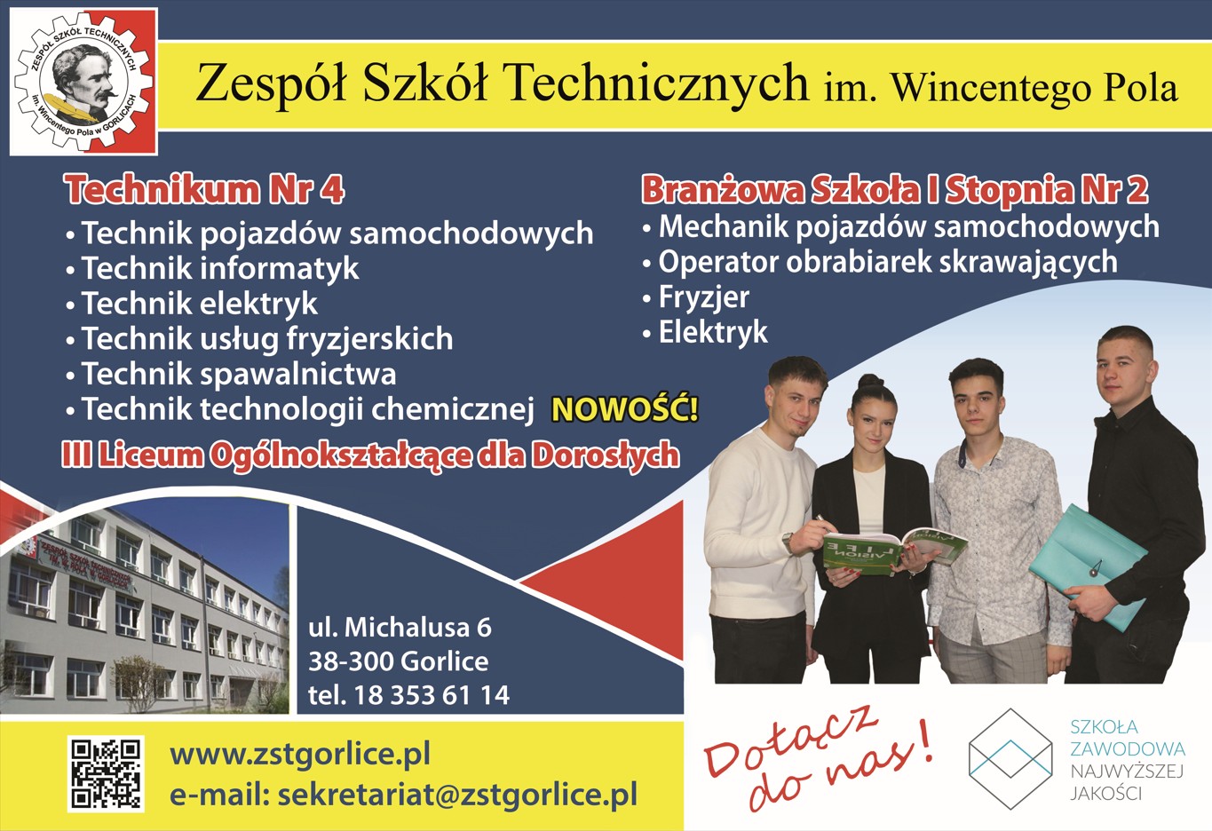 szkoły branżowe GORLICE 